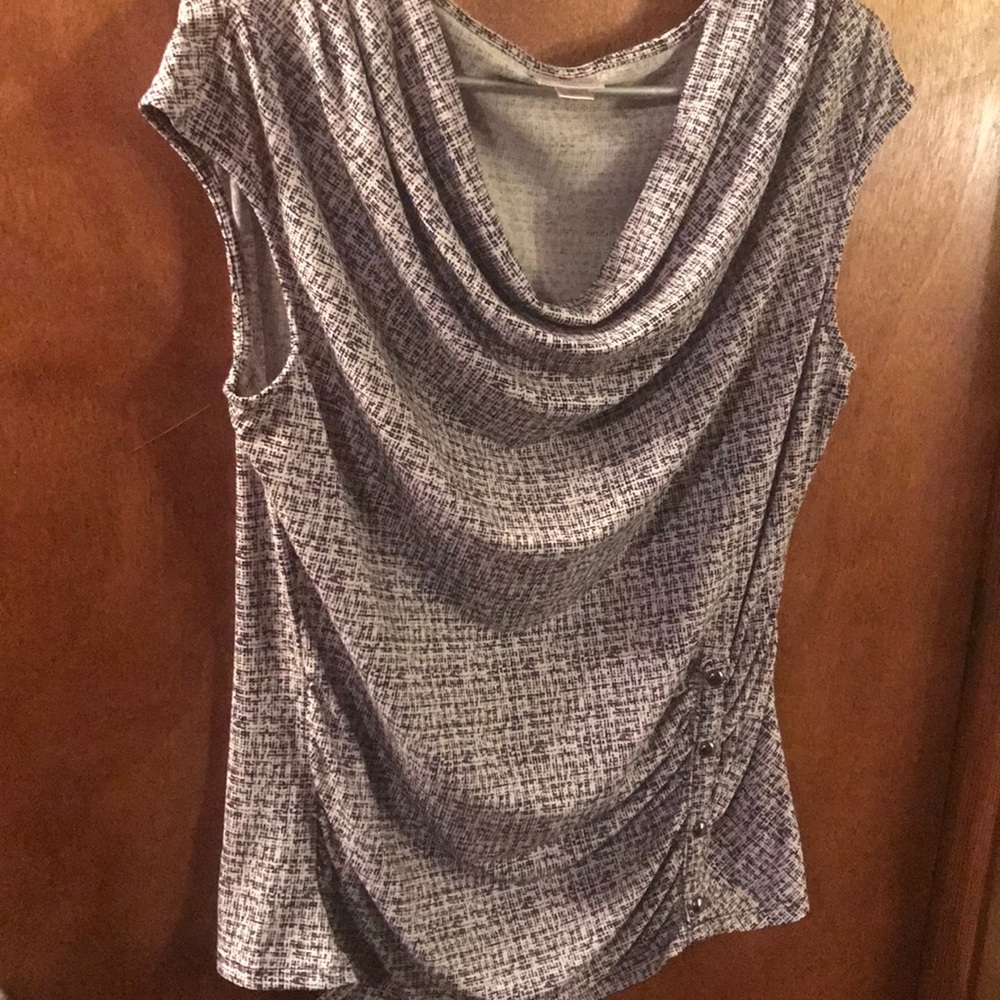 Black and white shirt
